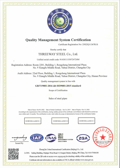 ISO 9001 Certification Report