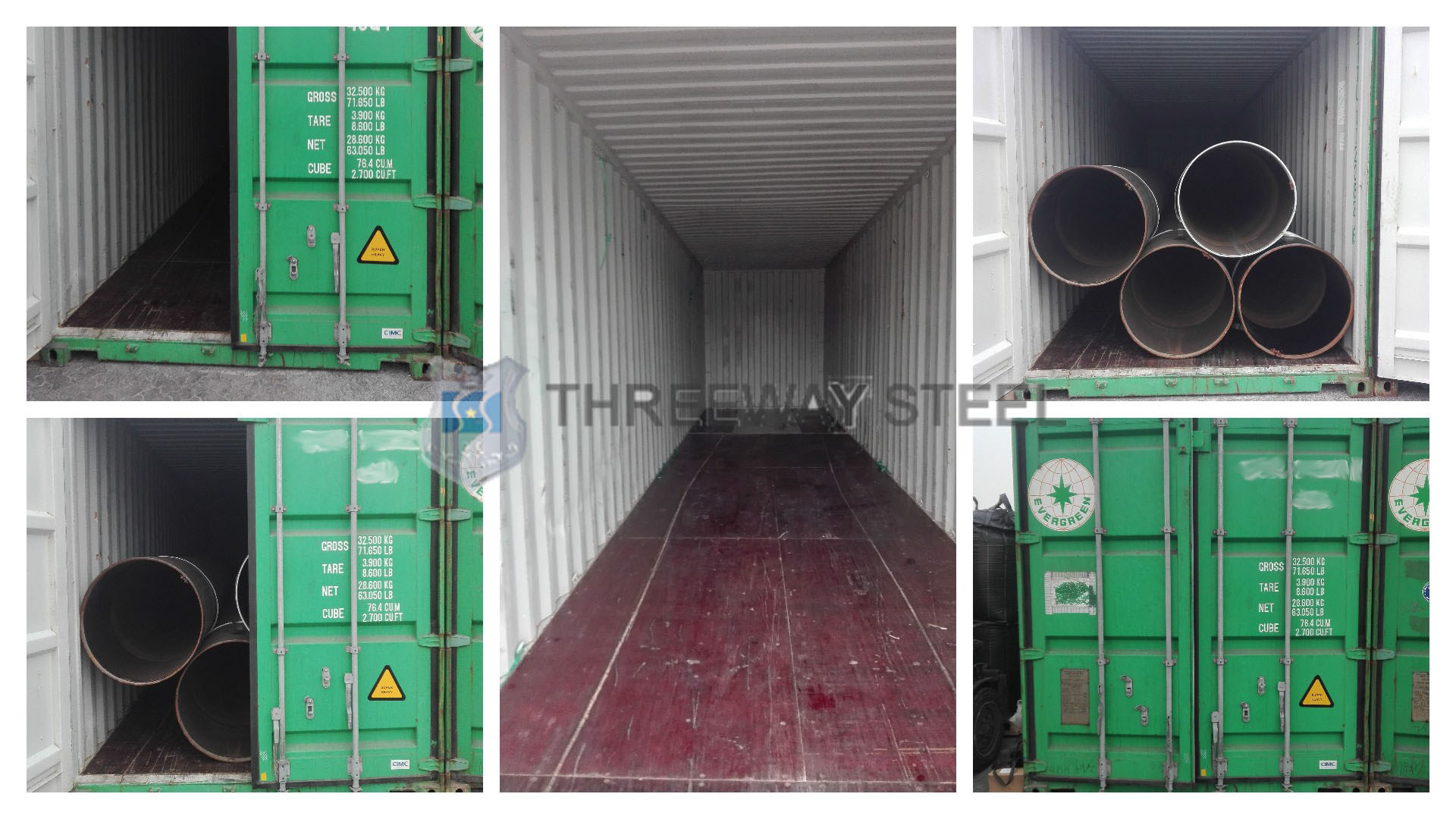 ERW steel pipe export