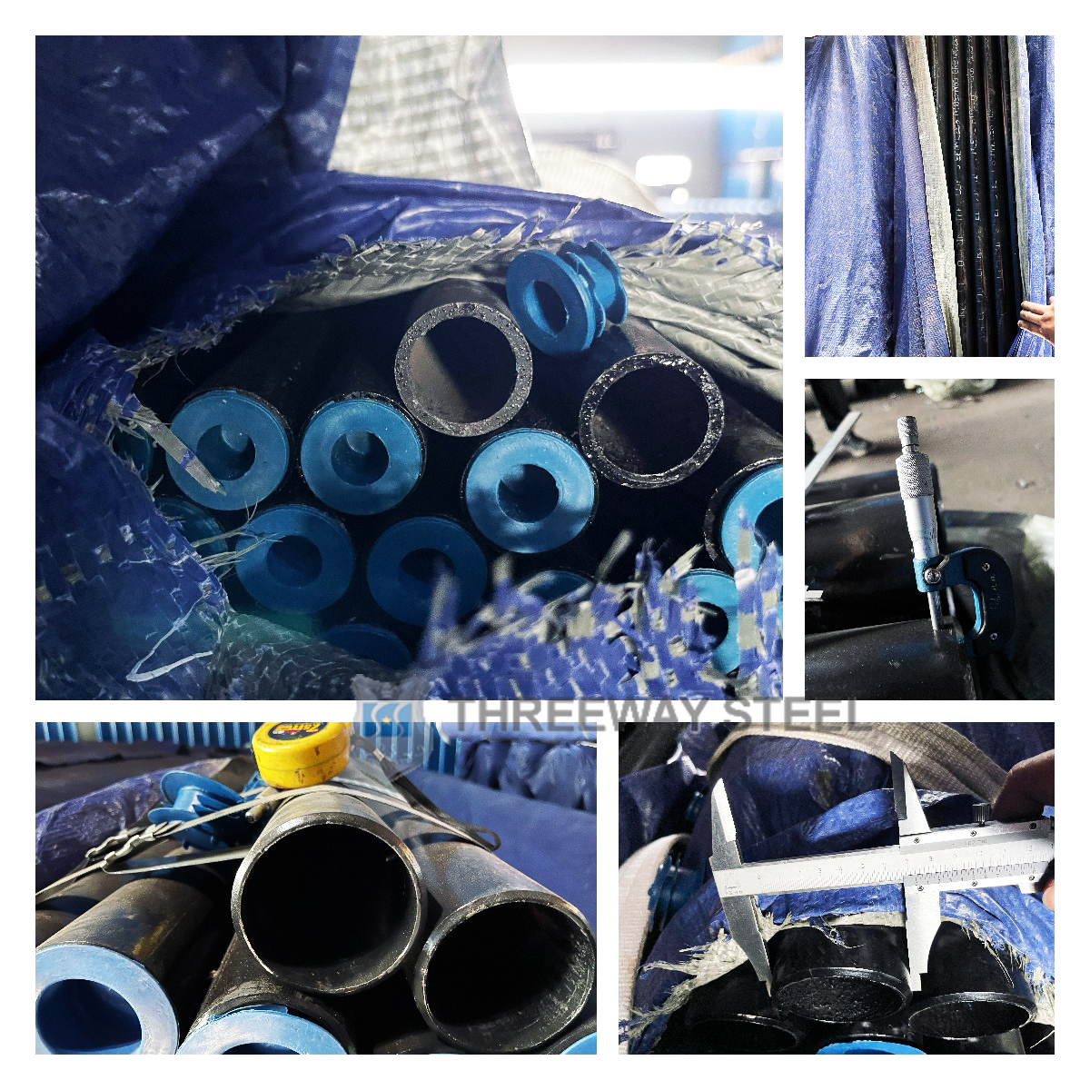 Threeway steel seamless carbon steel pipe export