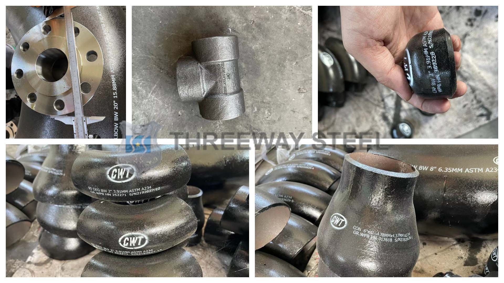 SRT steel pipe fitting export