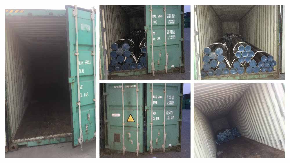 Seamless steel pipe export