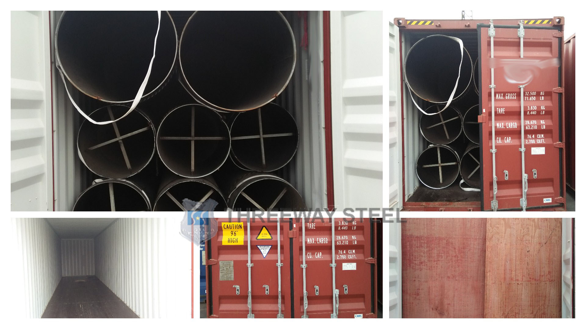 large diameter steel pipe export